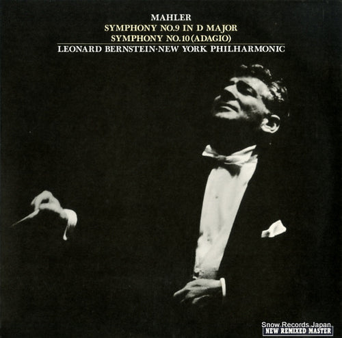 BERNSTEIN, LEONARD mahler; symphony no.9 & no.10(adagio) 40AC2082-3
