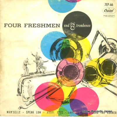 FOUR FRESHMEN AND FIVE TROMBONES mam'selle 7EP-66