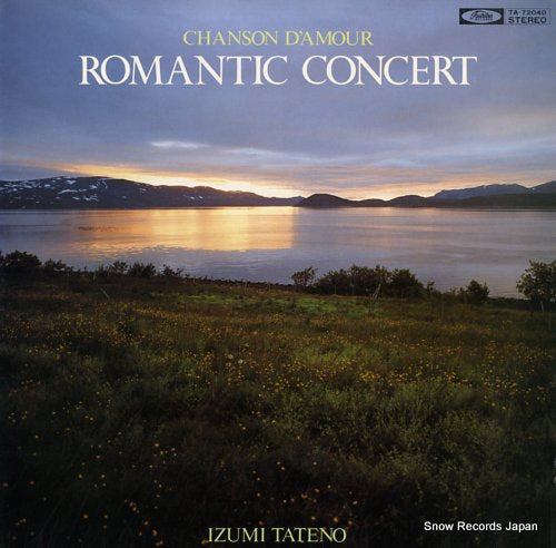 TATENO, IZUMI chanson d'amour - romantic concert TA-72040