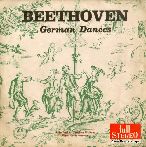 GOEHR, WALTER beethoven; german dances SM-973A