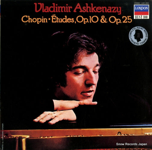 ASHKENAZY, VLADIMIR chopin; studes op.10 & op.25 L20C-2004