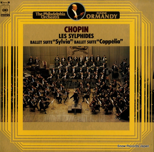 ORMANDY, EUGENE chopin; les sylphides 13AC129