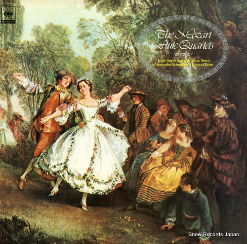 RAMPAL, JEAN-PIERRE  mozart; flute quartets (complete) 23AC521