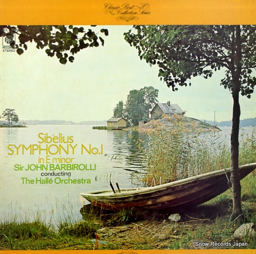 BARBIROLLI, JOHN sibelius; symphony no.1 in e minor UDL-3069-Y