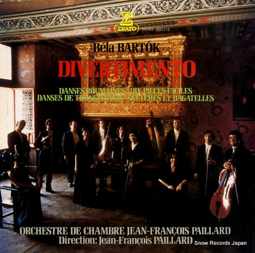 PAILLARD, JEAN-FRANCOIS bartok; divertimento ERX-2216