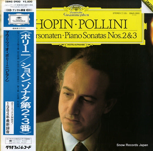 POLLINI, MAURIZIO chopin; piano sonatas nos.2 & 3 28MG0900