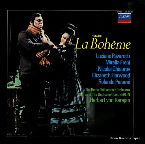 KARAJAN, HERBERT VON puccini; la boheme L46C-1219/20