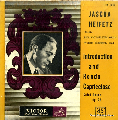 HEIFETZ, JASCHA saint-saens; introduction and rondo capriccioso ES-8001