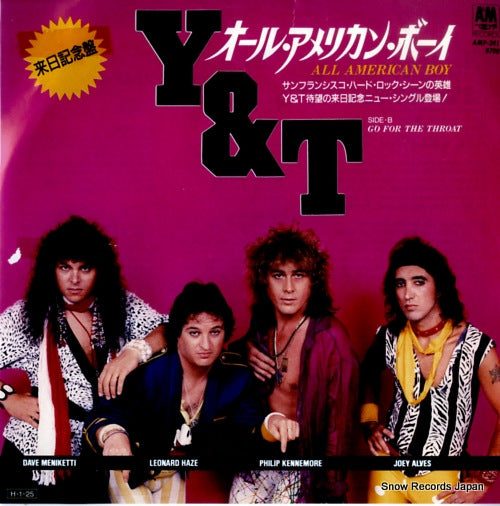 Y & T all american boy AMP-241