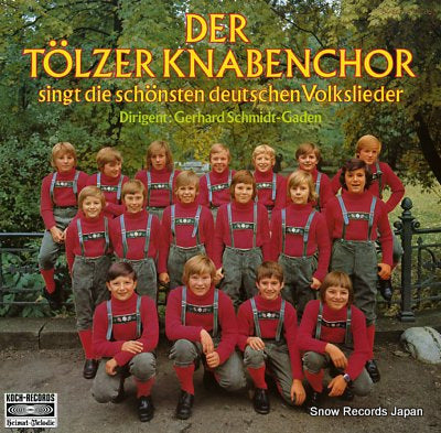 DER TOLZER KNABENCHOR singt die schonsten deutschen volkslieder C121410