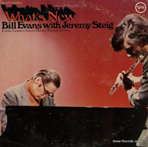 EVANS, BILL, WITH JEREMY STEIG what's new V6-8777