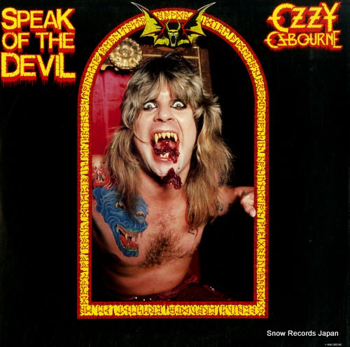 OSBOURNE, OZZY speak of the devil 40AP2481
