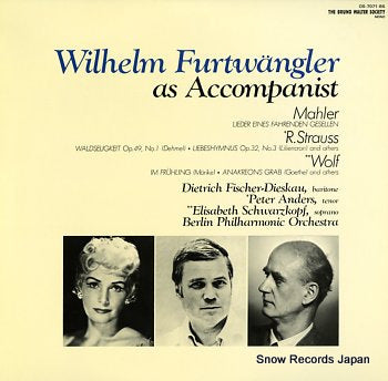 FURTWANGLER, WILHELM as accompanist OS-7071-BS