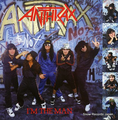 ANTHRAX i'm the man 12IS338