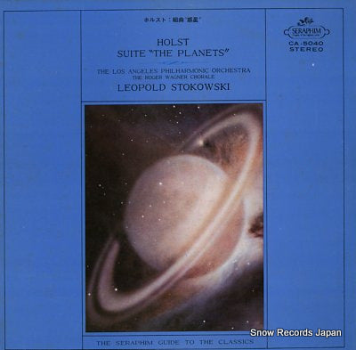 STOKOWSKI, LEOPOLD holst; suite the planets CA.5040