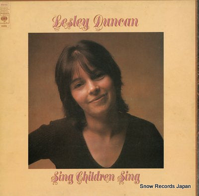 DUNCAN, LESLEY sing children song CBS64202
