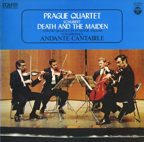 PRAGUE QUARTET schubert; death and the maiden OX-7009-N