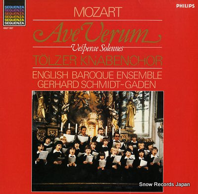 TOLZER KNABENCHOR mozart; ave verum 6527207