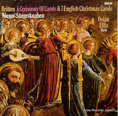 WIENER SANGERKNABEN britten a ceremony of carols & 7 english christmas carols RL30467