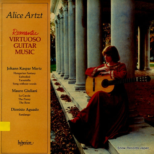 ARTZT, ALICE romantic virtuoso guitar music A66040