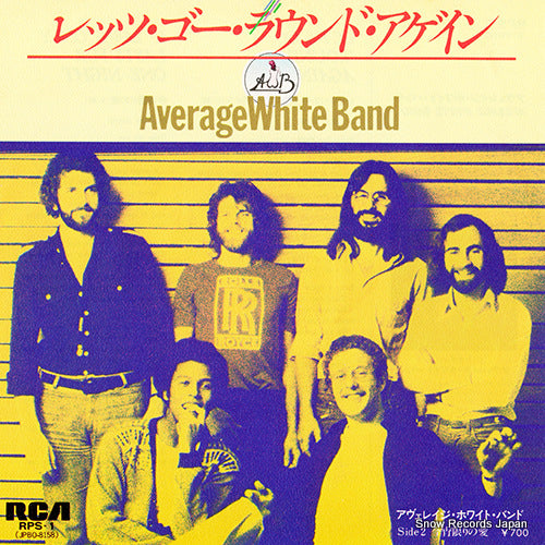AVERAGE WHITE BAND let's go round again RPS-1