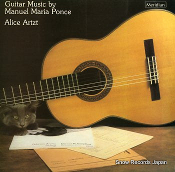 ARTZT, ALICE guitar music by manuel maria ponce E77041