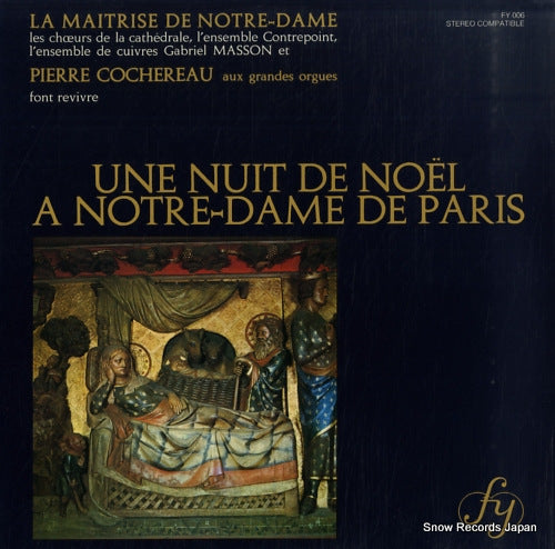COCHEREAU, PIERRE une nuit de noel a notre-dame de paris FY006