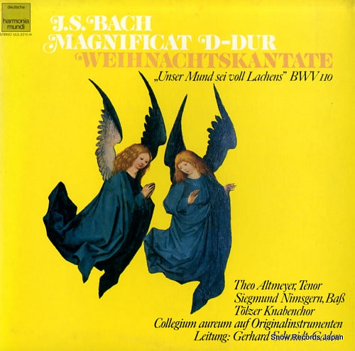 TOLZER KNABENCHOR bach; unser mund sei voll lachens ULS-3210-H