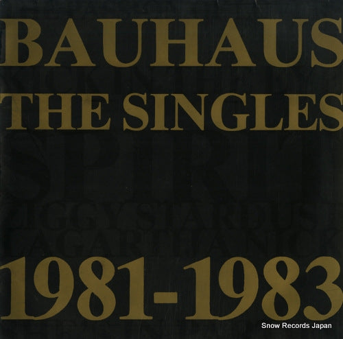 BAUHAUS the singles 1981-1983 BEG100E