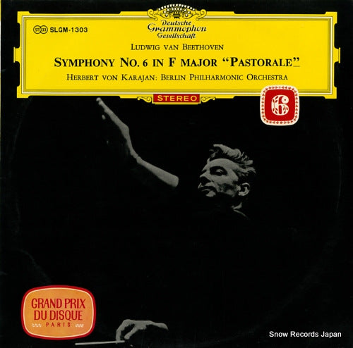 KARAJAN, HERBERT VON beethoven; symphony no.6 in f major "pastorale" SLGM-1303