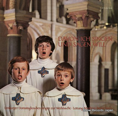LIMBURGER DOMSINGKNABEN davon ich singen und sagen will 63107