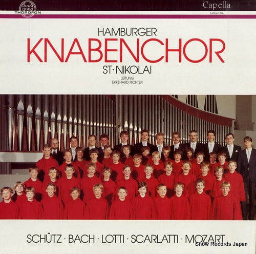 HAMBURGER KNABENCHOR schutz.bach.lotti.scarlatti.mozart 76.44503