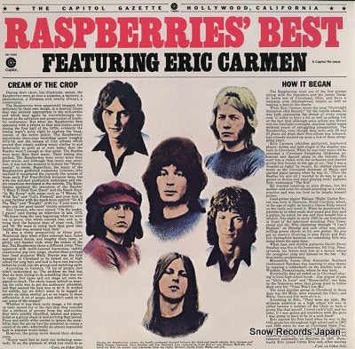 RASPBERRIES raspberries' best featuring eric carmen SN-16095