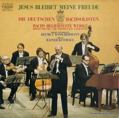 WINSCHERMANN, HELMUT jesus bleibet meine freude / bachs beliebteste werke RVC-2301