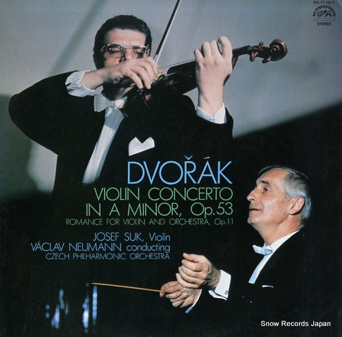 SUK, JOSEF dvorak; violin concerto & romance OX-1116-S