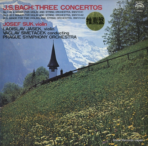 SUK, JOSEF bach; three concertos OQ-7035-S