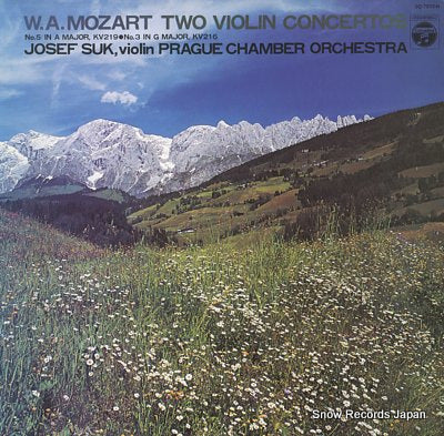 SUK, JOSEF mozart; two violin concertos OQ-7033-N
