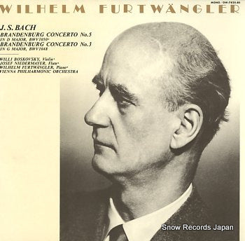 FURTWANGLER, WILHELM bach; brandenburg concerto no.5 OW-7825-BS