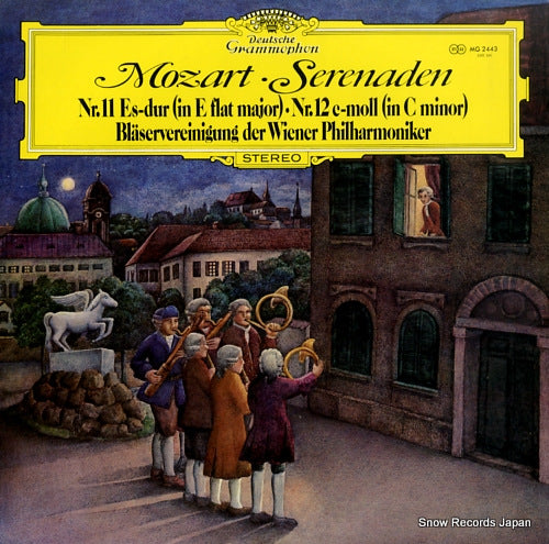 BLASERVEREINIGUNG DER WIENER PHILHARMONIKER mozart; serenaden nr.11 / nr.12 MG2443