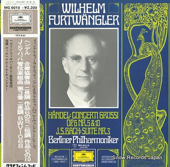 FURTWANGLER, WILHELM handel; concerti grossi op.6 nr.5&10 MG6010