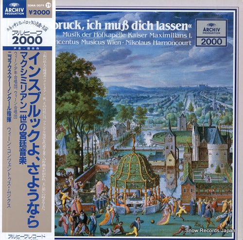 HARNONCOURT, NIKOLAUS musik der hofkapelle kaiser maximilians i. 20MA0079