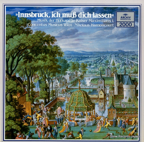 HARNONCOURT, NIKOLAUS musik der hofkapelle kaiser maximilians i. 20MA0079