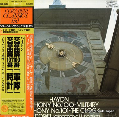 DORATI, ANTAL haydn; symphony no.100 military & no.101 the clock SLC8142