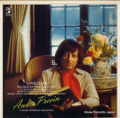 PREVIN, ANDRE v.-williams fantasia on "greensleeves" etc. EAC-85040