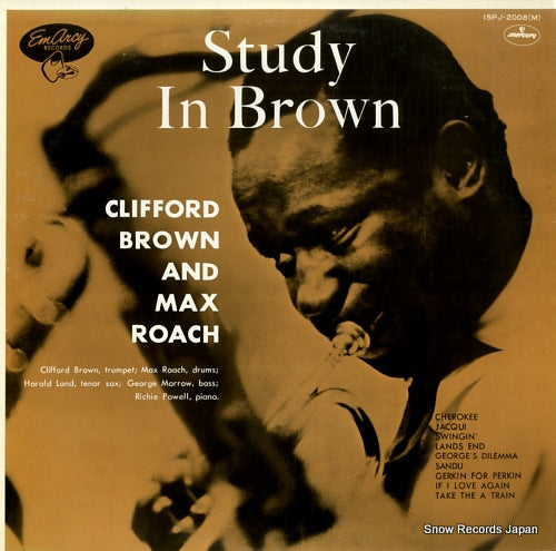 BROWN, CLIFFORD, AND MAX ROACH study in brown 15PJ-2008(M)