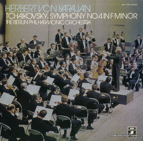 KARAJAN, HERBERT VON tchaikovsky; symphony no.4 in f minor EAA-136