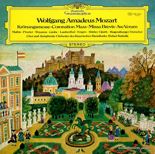 KUBELIK, RAFAEL mozart; kronungsmesse, spatzenmesse MG2414