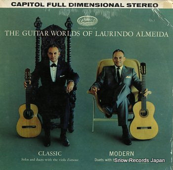 ALMEIDA, LAURINDO guitar world of, the SP8546