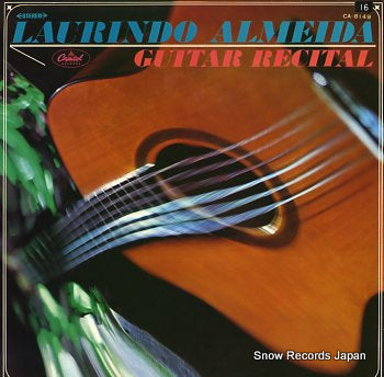 ALMEIDA, LAURINDO guitar recital CA-8149
