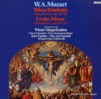 WIENER SANGERKNABEN mozart; missa trinitatis RL30455